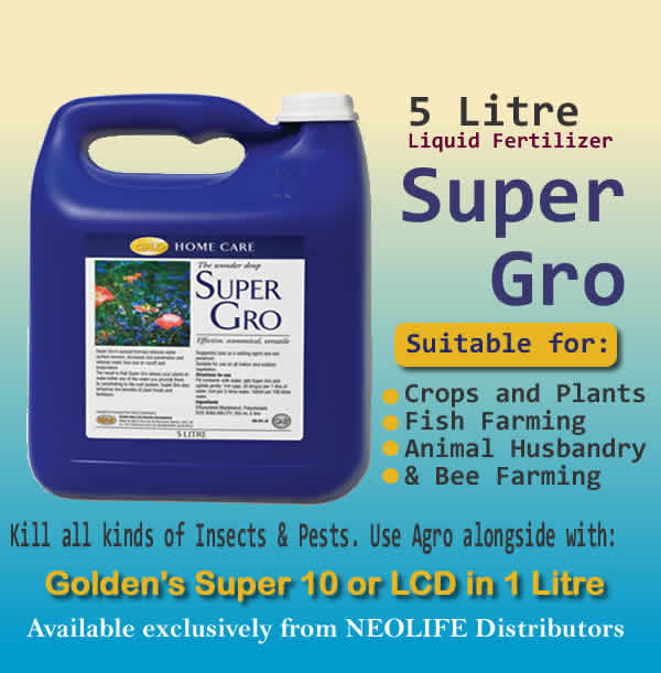 Super Gro Liquid Fertilizer-5 Litre(Original)