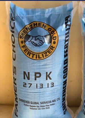 Shenzhen Gold Fertilizer NPK 27-13-13